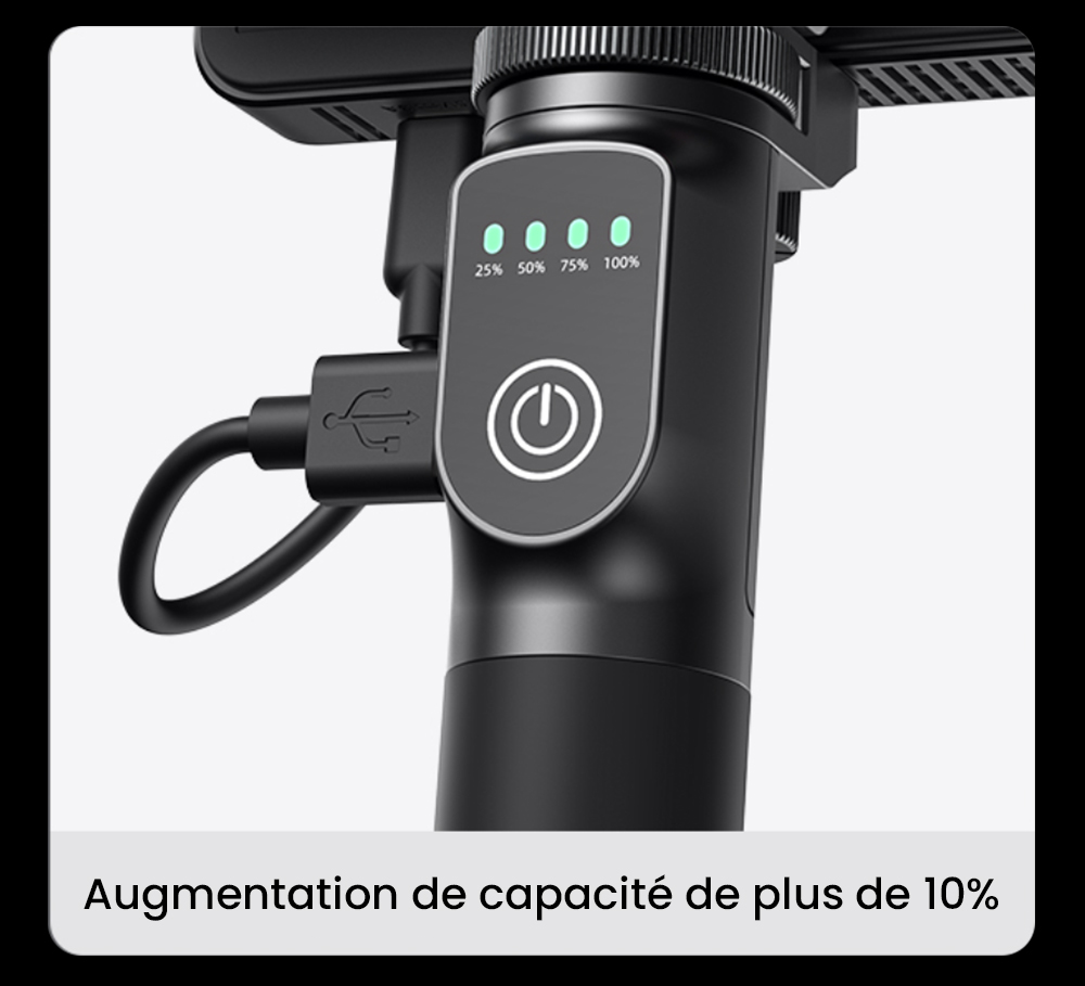 Scanner 3D Creality CR-Scan Ferret Pro, vitesse de num&eacute;risation jusqu'&agrave; 30 ips, pr&eacute;cision de 0,1 mm, distance de travail de 150 &agrave; 700 mm, plage de capture unique de 560 x 820 mm, num&eacute;risation minimale de 150 x 150 mm, connexion sans fil