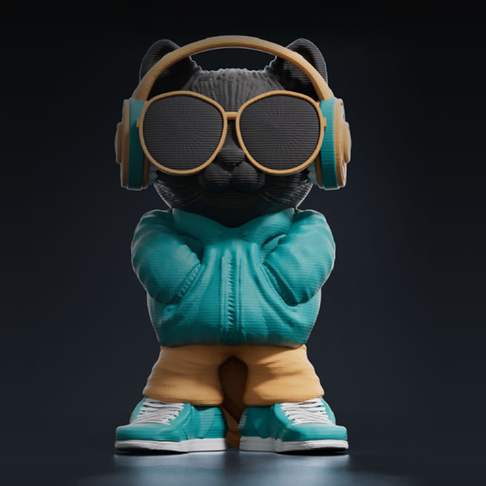 Elego Centauri Carbon 2 Combo 3D Nyomtat&oacute;, 4 Sz&iacute;nű Nyomtat&aacute;s CoreXY 500mm/s Nagy Sebess&eacute;gű, 350&deg;C F&uacute;v&oacute;ka, Sz&eacute;nsz&aacute;las/PLA/ABS Kompatibilis, LED Szalag, 256*256*256mm