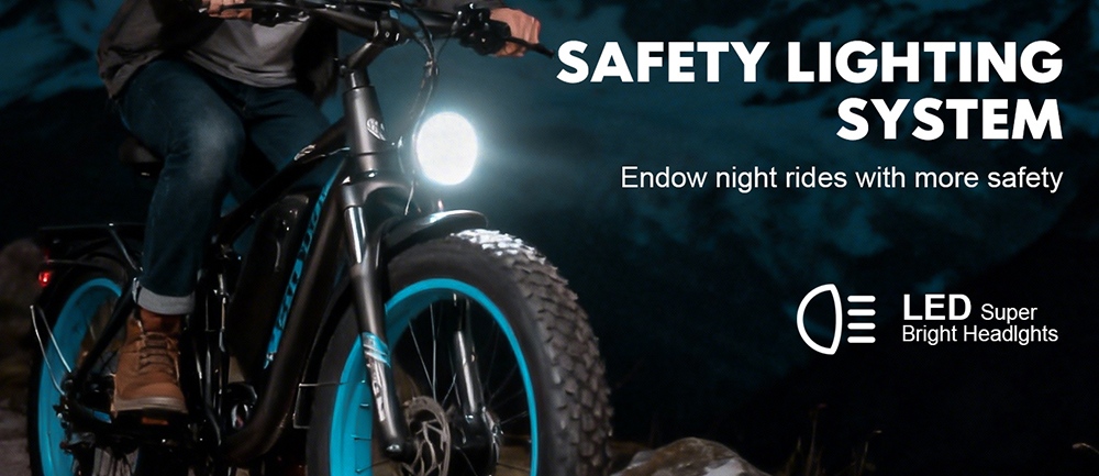 Orlms V3 Electric Bike, 1000W*2 Motor, 60V 25Ah Battery, 26*4.0 inch Tires, 26*4.0 inch Tires, 25km/h Max Speed, 120km Max Range, Hydraulic Brakes, Suspension Front Fork, 7-speed - Green