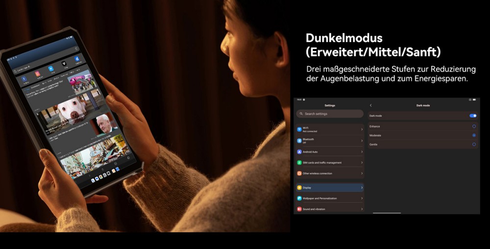 Blackview Active 12 Pro 5G Projektor AI Rugged Tablet, 200LM 120 Zoll 1080P Projektion, Android 15, 11 Zoll 1920*1200 IPS Bildschirm, MT6878 8 Kerne, 12GB + 24GB Erweiterungs-RAM 256GB ROM, 30000mAh Akku, 120W Schnellladung, 50MP+108MP Kamera, WiFi 6E