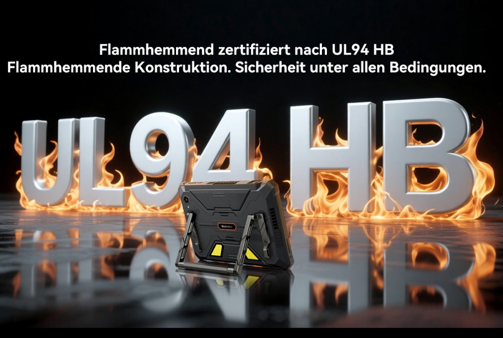 Blackview Active 12 Pro 5G Projektor AI Rugged Tablet, 200LM 120 Zoll 1080P Projektion, Android 15, 11 Zoll 1920*1200 IPS Bildschirm, MT6878 8 Kerne, 12GB + 24GB Erweiterungs-RAM 256GB ROM, 30000mAh Akku, 120W Schnellladung, 50MP+108MP Kamera, WiFi 6E