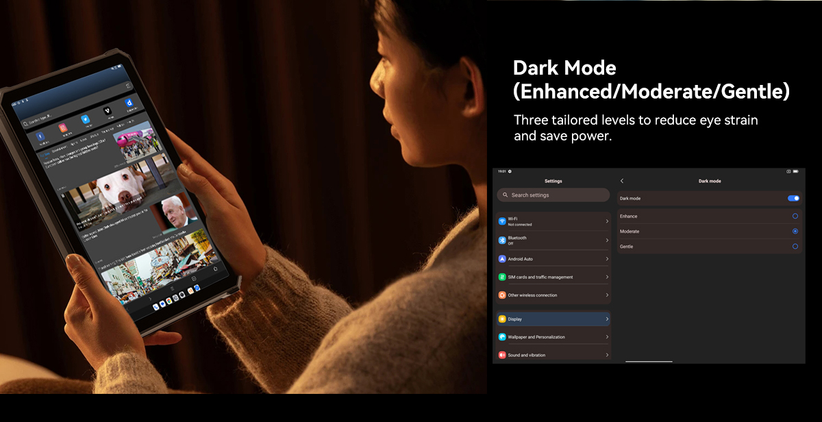 Blackview Active 12 Pro 5G Projector AI Rugged Tablet, 200LM 120 inch 1080P Projection, Android 15, 11 inch 1920*1200 IPS Screen, MT6878 8 Cores, 12GB + 24GB Expansion RAM 256GB ROM, 30000mAh Battery, 120W Fast Charging, 50MP+108MP Camera, WiFi 6E