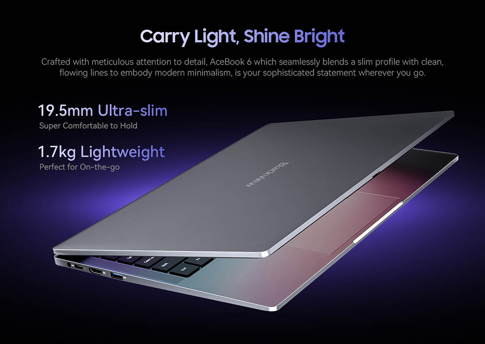 Blackview AceBook 6 Laptop, 15,6