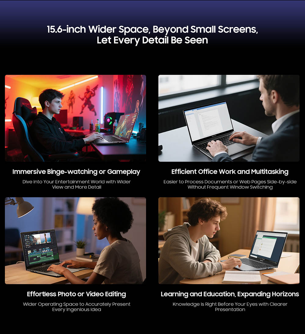 Blackview AceBook 6 Laptop, 15,6