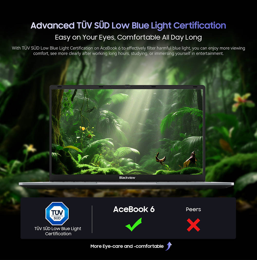 Blackview AceBook 6 Laptop, 15,6