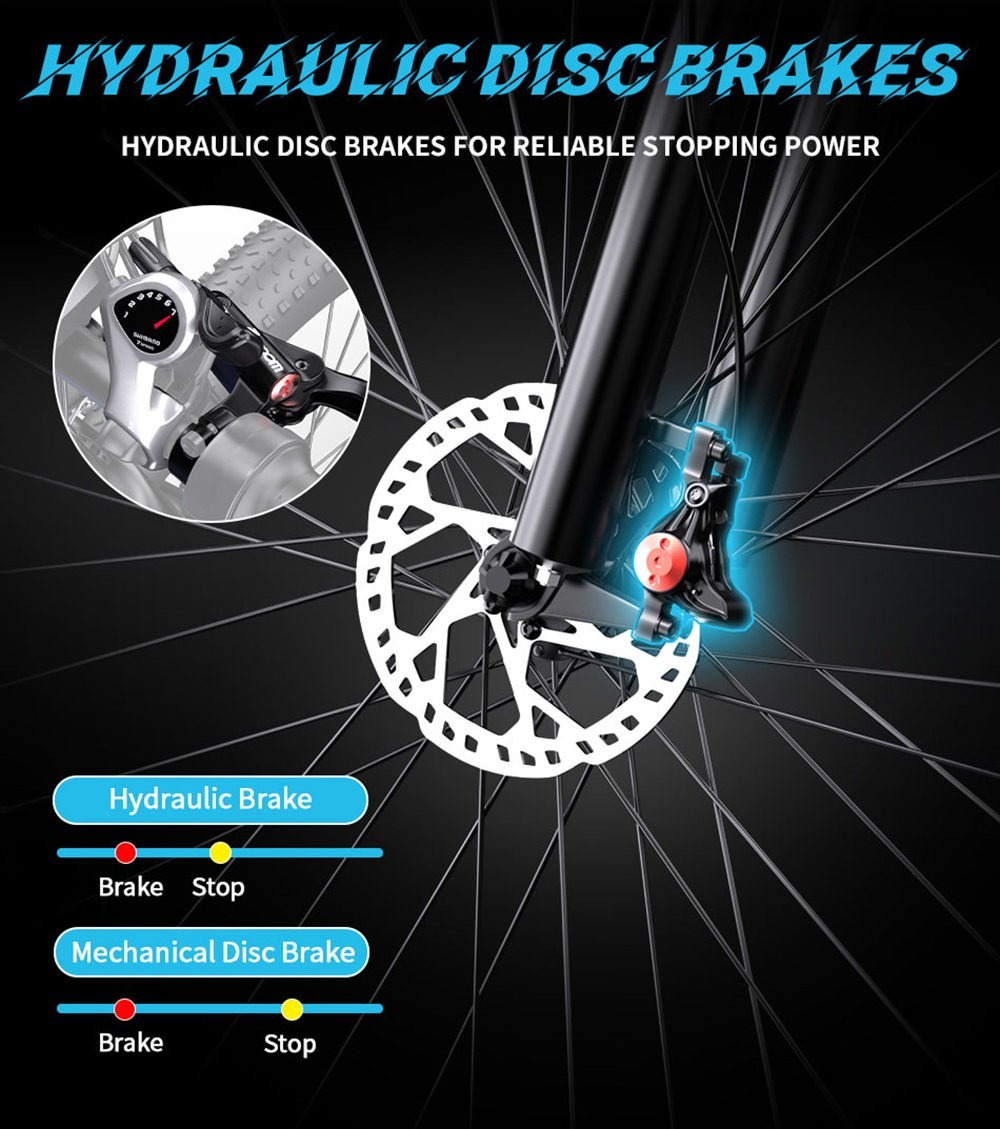 Elektrobicykel DUOTTS C29-K, 750W motor, 48V 15Ah+22.5Ah batéria, 29 palcové pneumatiky, max. rýchlosť 50km/h, max. dojazd 170km, hydraulické kotúčové brzdy, odpružená predná vidlica, Shimano 21 prevodov