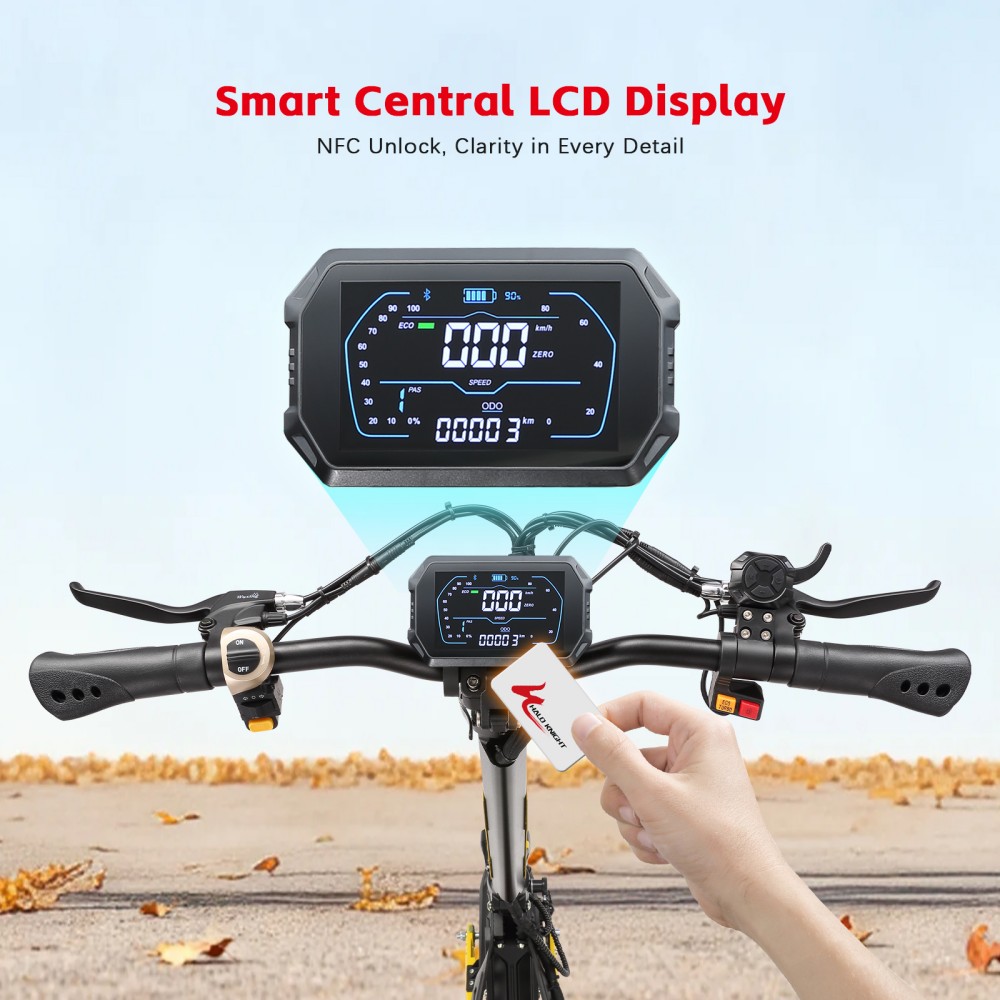 Halo Knight T102 Pro Electric Scooter, 1200W*2 Motor, 52V 28.8Ah batéria, 10 palcové pneumatiky, max. rýchlosť 65km/h, dojazd 58km, duálne hydraulické brzdy, duálne odpruženie