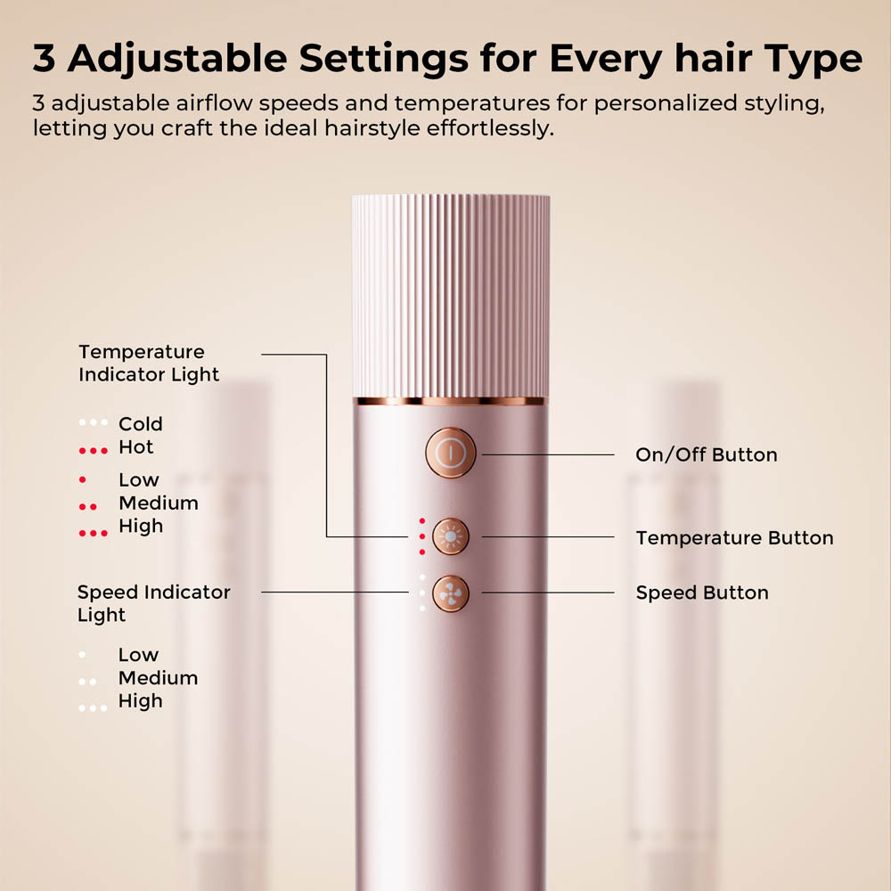 JIMMY HF9 Pro Multi-Styler &eacute;s nagy sebess&eacute;gű gyors&iacute;t&oacute;, 110000 ford./perc, 23 m/s sz&eacute;lsebess&eacute;g, 20 milli&oacute; negat&iacute;v ion, 1,8 m k&aacute;bel, sz&aacute;r&iacute;t&oacute;, form&aacute;z, g&ouml;nd&ouml;r&iacute;t &eacute;s t&aacute;pl&aacute;l