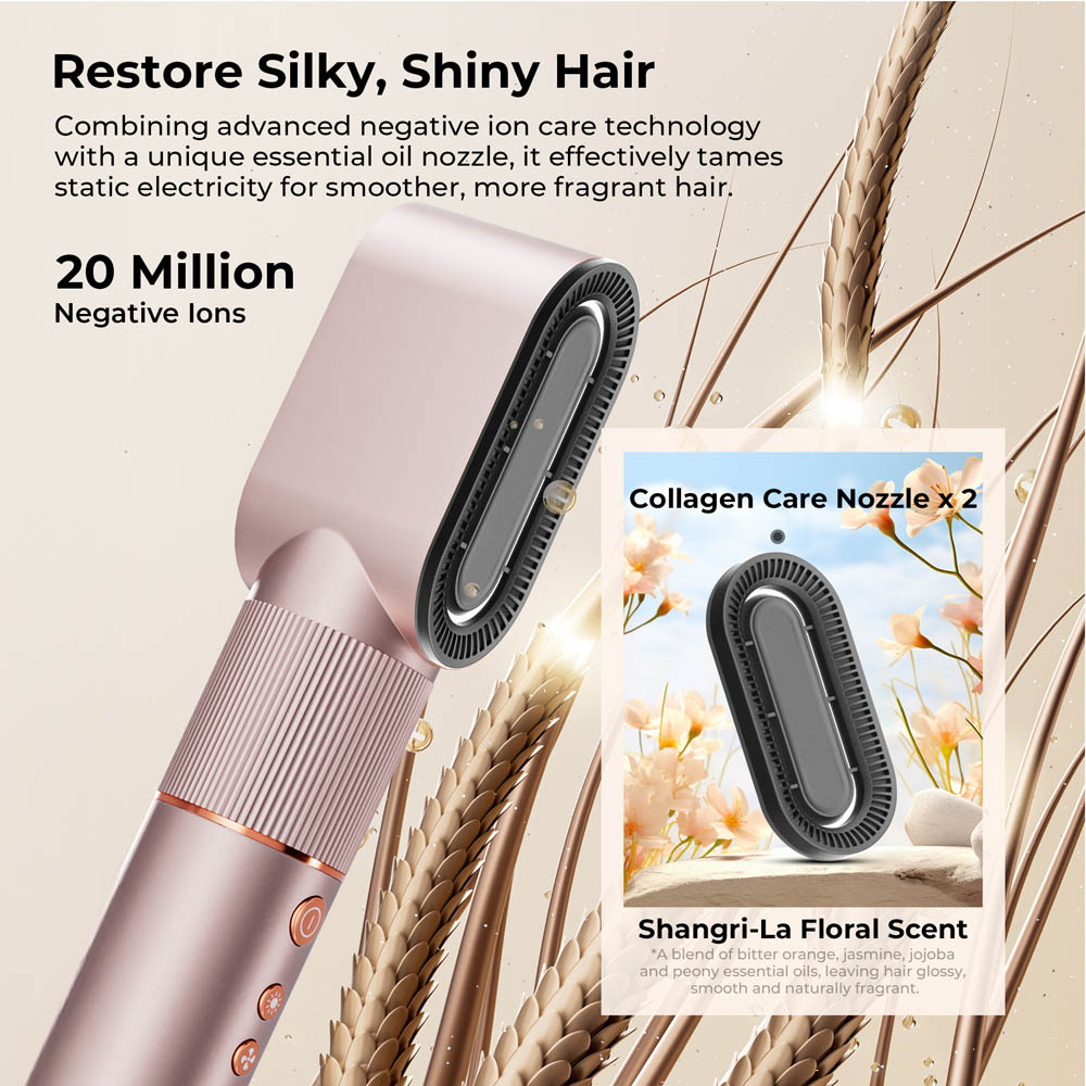 JIMMY HF9 Pro Multi-Styler &eacute;s nagy sebess&eacute;gű gyors&iacute;t&oacute;, 110000 ford./perc, 23 m/s sz&eacute;lsebess&eacute;g, 20 milli&oacute; negat&iacute;v ion, 1,8 m k&aacute;bel, sz&aacute;r&iacute;t&oacute;, form&aacute;z, g&ouml;nd&ouml;r&iacute;t &eacute;s t&aacute;pl&aacute;l