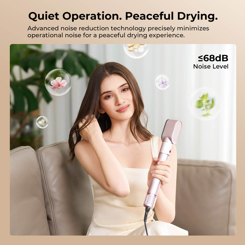 JIMMY HF9 Pro Multi-Styler & High-Speed Hair Dryer, 110000RPM, 23m/s Wind Speed, 20M Negative Ions, 1.8m Cable, Dry, Style, Curl & Nourish