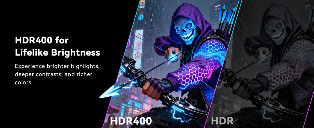 KTC H27T7P-2 Gaming Monitor, 27 inch 2560*1440 210Hz Fast IPS Screen, 1ms MPRT Response Time, FreeSync & G-Sync, HDR400, Low Blue Light, 2*HDMI2.0, 2*DP1.4, 1*USB2.0, 1*Audio Out, 100 x 100mm VESA Mount Supported