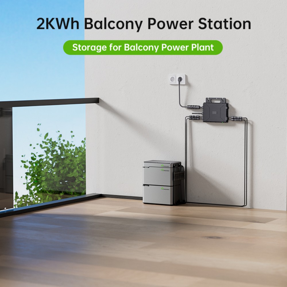 LIONSHEE LS-H1600 Solar-Hub 1600W, zwei 800W MPPT PV-Eing&auml;nge, 98% Spitzenwirkungsgrad, MC4 Plug & Play, IP65 wasserdicht, WiFi/RS485/CAN-&Uuml;berwachung, f&uuml;r Balkon-Solarsysteme