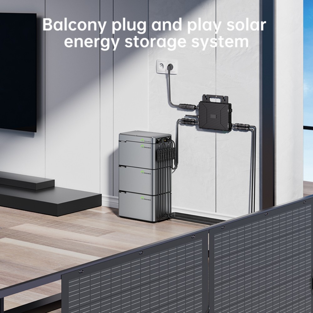 LIONSHEE LS-H1600 Solar-Hub 1600W, zwei 800W MPPT PV-Eing&auml;nge, 98% Spitzenwirkungsgrad, MC4 Plug & Play, IP65 wasserdicht, WiFi/RS485/CAN-&Uuml;berwachung, f&uuml;r Balkon-Solarsysteme