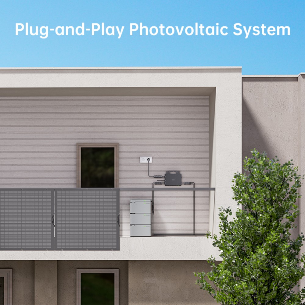 LIONSHEE LS-H1600 Solar Hub 1600W, Dual 800W MPPT PV Input, 98% Peak Conversion Efficiency, MC4 Plug & Play, IP65 Waterproof, WiFi/RS485/CAN Monitoring, for Balcony Solar Systems