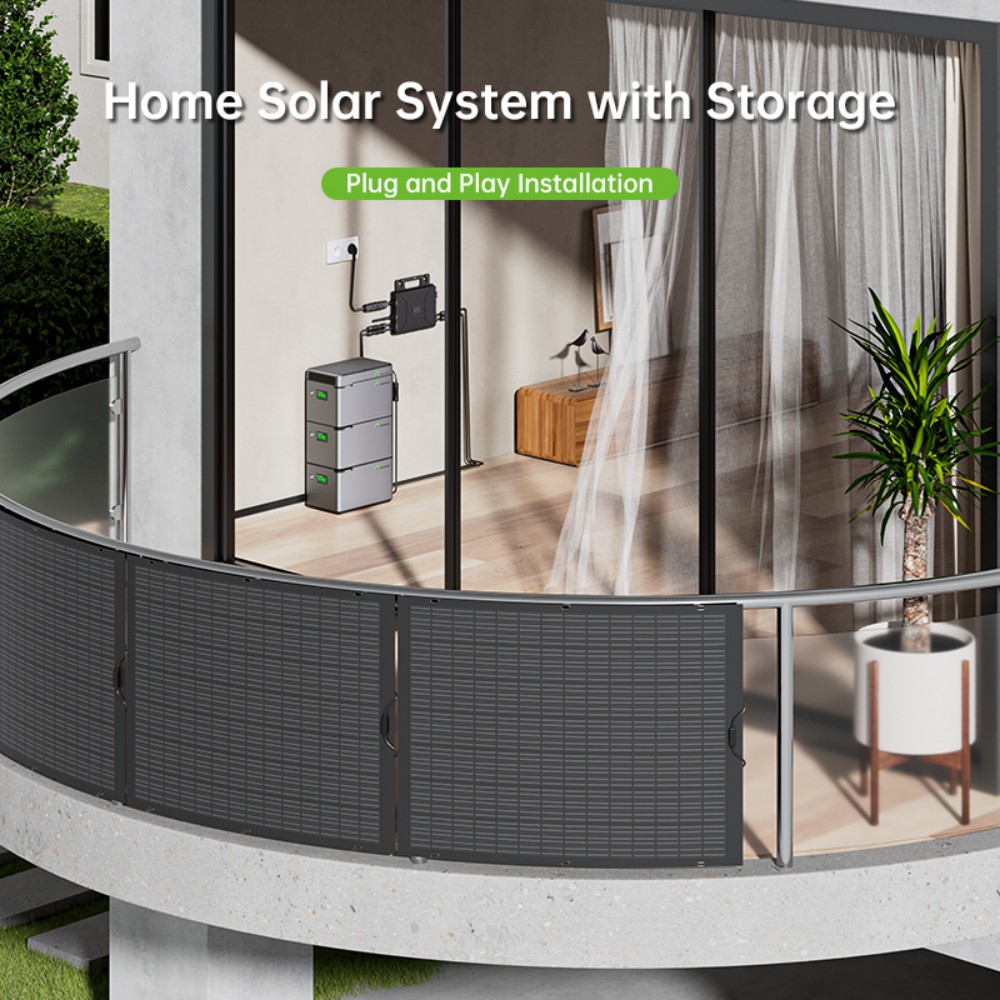 LIONSHEE LS-H1600 Solar Hub 1600W, Dual 800W MPPT PV Input, 98% Peak Conversion Efficiency, MC4 Plug & Play, IP65 Waterproof, WiFi/RS485/CAN Monitoring, for Balcony Solar Systems