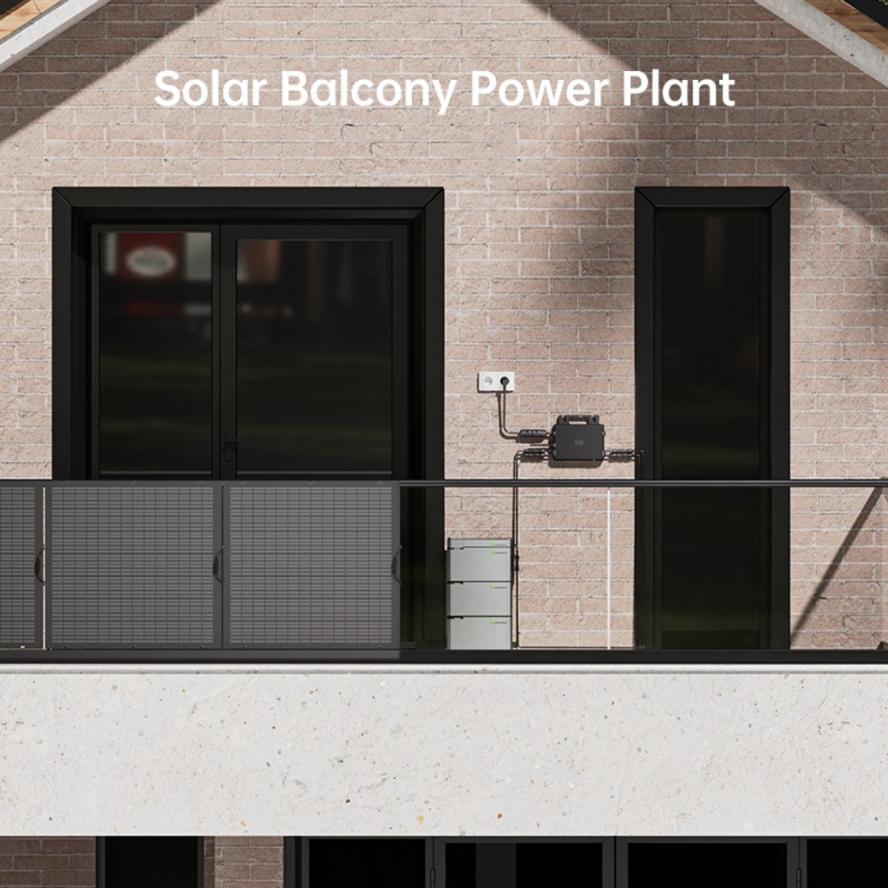 LIONSHEE LS-H1600 Solar Hub 1600W, Dual 800W MPPT PV Input, 98% Peak Conversion Efficiency, MC4 Plug & Play, IP65 Waterproof, WiFi/RS485/CAN Monitoring, for Balcony Solar Systems