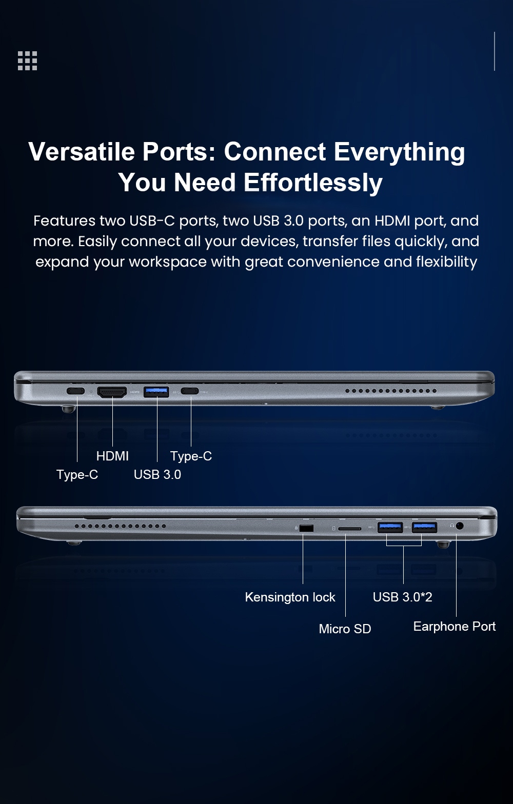 Ordinateur portable Ninkear N16 Pro, &eacute;cran IPS 16 pouces (2560 x 1600) 120 Hz, processeur Intel Core i7-12700H 6 c&oelig;urs (4,7 GHz max.), 16 Go de RAM, SSD 1 To, Wi-Fi 6, Bluetooth 5.2, d&eacute;verrouillage par empreinte digitale, batterie 5000 mAh, 2 ports USB-C, 3 ports USB 3.0, 1 port HDMI, 1 lecteur de carte microSD, 1 prise audio