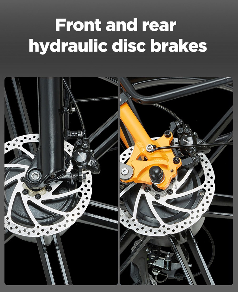 RANDRIDE YX80M-2 Vélo Électrique, Moteur 1000W*2, Batterie 48V 20Ah, Pneus 26*4.0 Pouces, Vitesse Maximale 45 km/h, Freins à Disque Doubles, Suspension Intégrale, Shimano 7 Vitesses