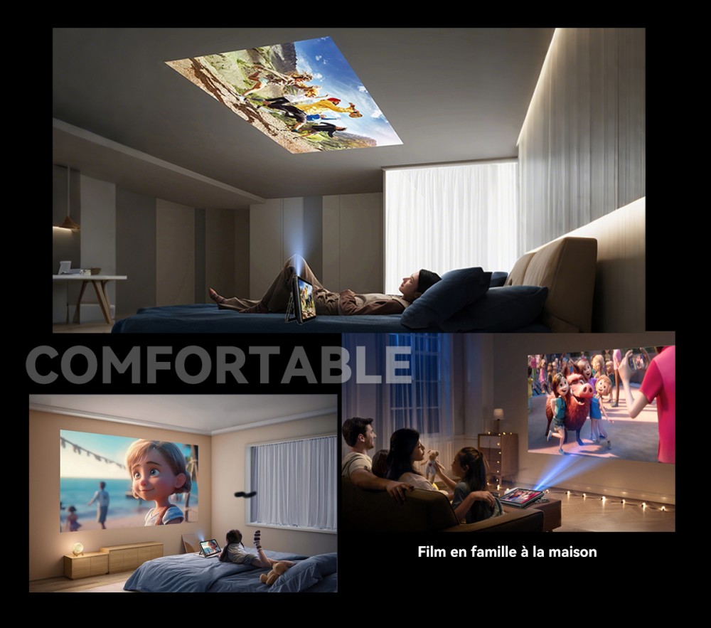 Blackview Active 12 Pro 5G Projecteur AI Tablette Robuste, Projection 1080P 120 pouces 200LM, Android 15, Écran IPS 11 pouces 1920*1200, MT6878 8 cœurs, 12 Go + 24 Go de RAM extensible, 256 Go de ROM, Batterie 30000 mAh, Charge rapide 120W, Caméra 50MP+108MP, Wi-Fi 6E