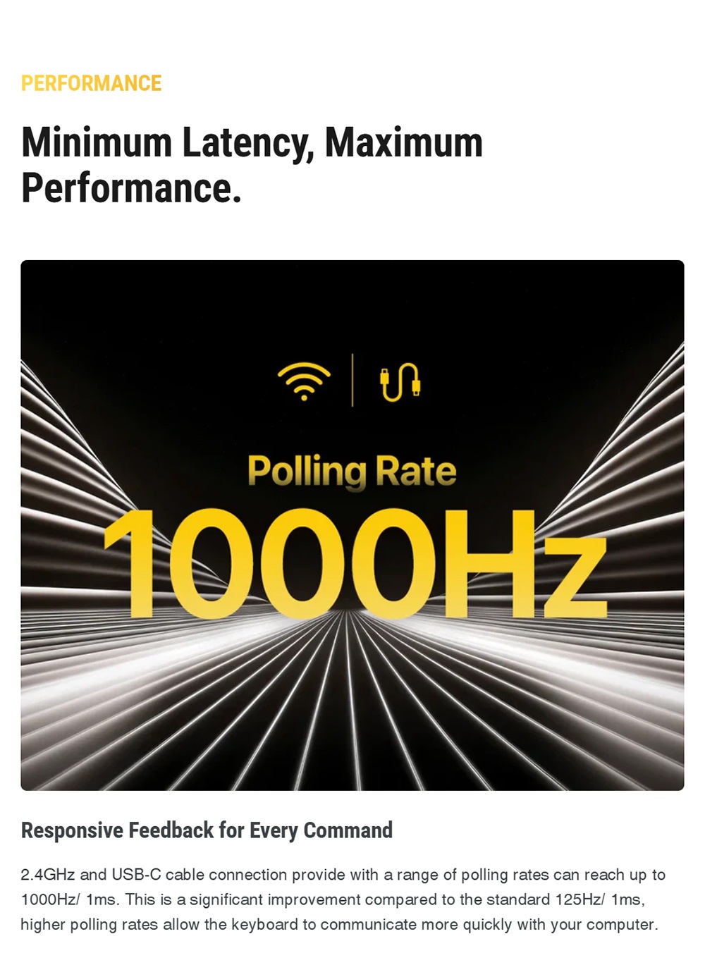 Lofree Flow Lite Low-Profile Mechanical Keyboard, 84-Key Compact Layout, Tri-Mode 2.4G/Bluetooth/USB-C, 2000mAh Battery, Specter Linear Switch 40gf, PBT Double-Shot Keycaps, 1000Hz Polling Rate, Volume Knob - White