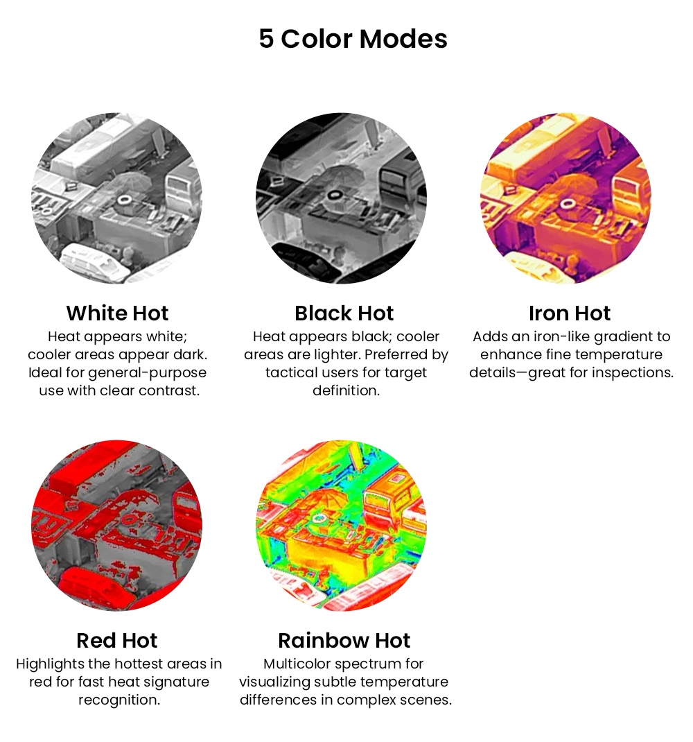 GTGUARD B215AL hőkamer&aacute;s monokul&aacute;r, 256&times;192 VOx &eacute;rz&eacute;kelő, 600 m-es l&eacute;zeres t&aacute;vols&aacute;gm&eacute;rő, 3,2