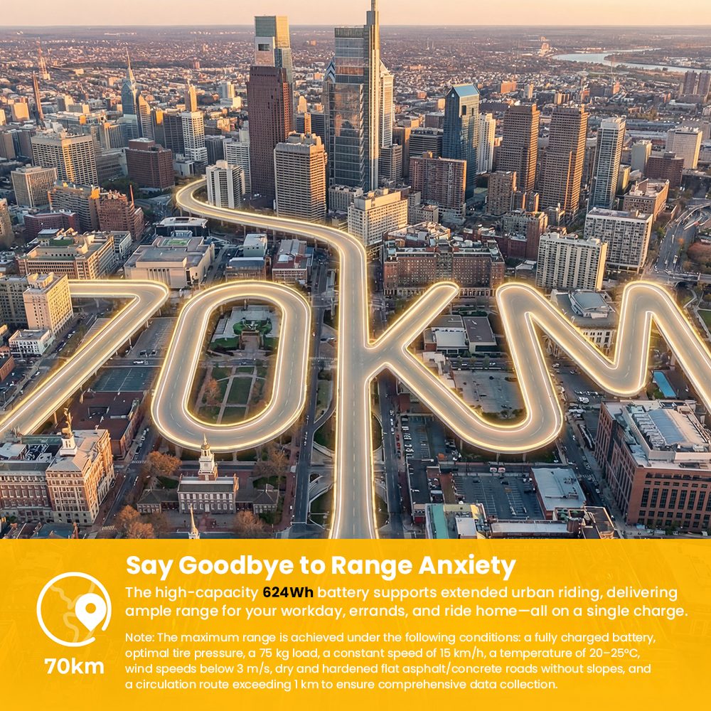 Elektrická kolobežka Ausom Gosoul 2, 800W motor, 48V 13Ah batéria, 10-palcové pneumatiky, max. rýchlosť 20 km/h, dojazd 70 km, predné a zadné kotúčové brzdy, dvojité predné odpruženie, odomykanie NFC