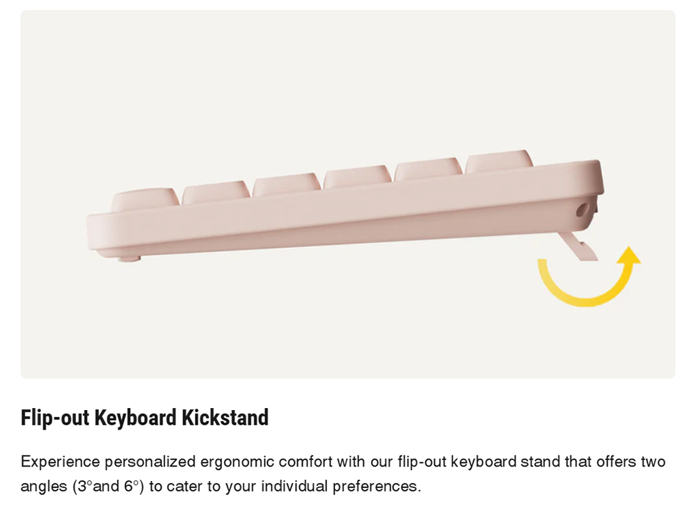 Lofree Flow Lite Low-Profile Mechanical Keyboard, 84-Key Compact Layout, Tri-Mode 2.4G/Bluetooth/USB-C, 2000mAh Battery, Specter Linear Switch 40gf, PBT Double-Shot Keycaps, 1000Hz Polling Rate, Volume Knob - Beige