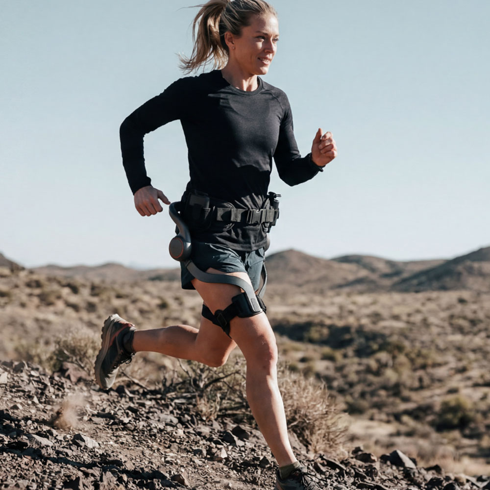 AstroShell Alpha 1 Pro Exoskeleton, 45% Leg Boost, AI Adaptive Assist, 1200W Peak Power, Dual-Battery Hot-Swap, 24km Range, 12 Motion Modes, 15-Second Quick Wear