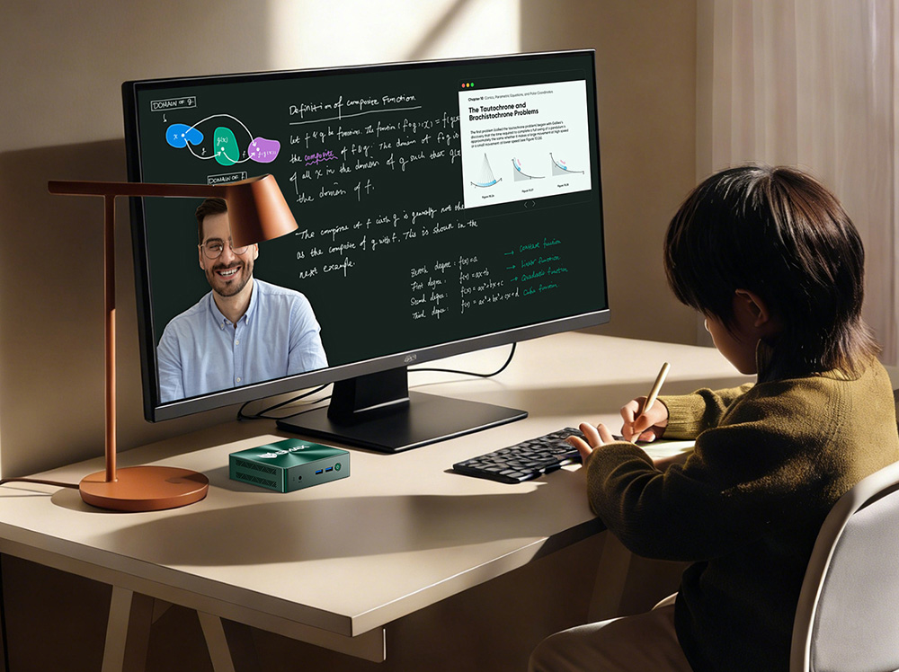 BMAX B6 Turbo Mini-PC, Intel Core i5-8257U (4 Kerne, bis zu 3,9 GHz), 16 GB DDR4-RAM, 512 GB SSD, HDMI + DP Dual-4K-Display, 4 USB 3.0-Anschl&uuml;sse (11.000 Mbit/s), RJ45-Anschluss, 1 x 3,5-mm-Audioanschluss, WLAN 6, Bluetooth 5.0