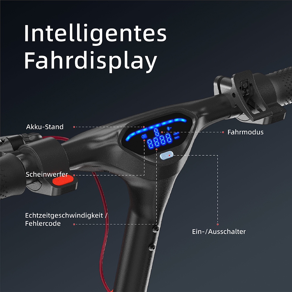 E9TMax Electric Scooter, 500W Motor, 36V10Ah Battery, 20km/h Speed, 40km Range, 10