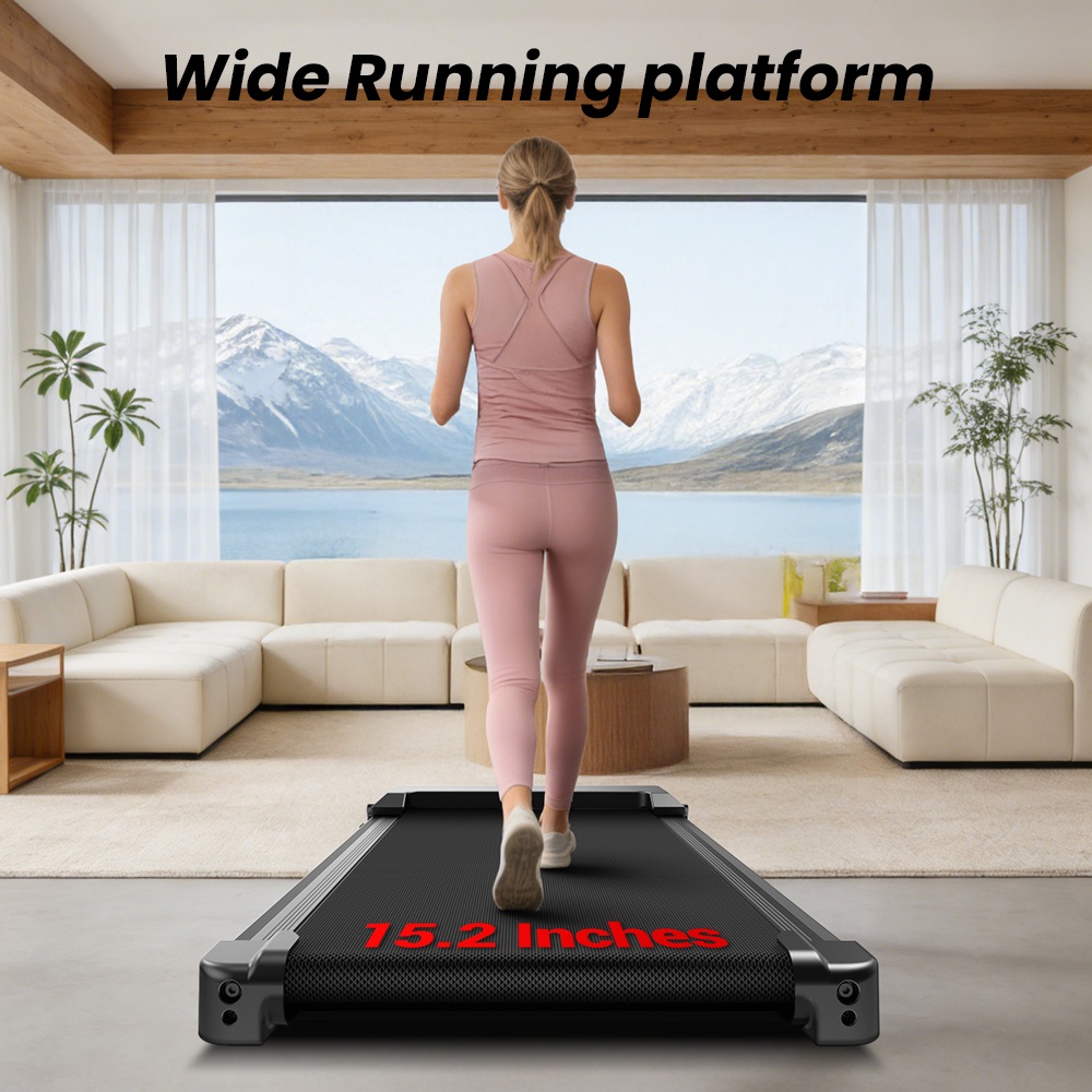EviTrend Q1 Foldable Treadmill with 16% Incline, 3.0HP Motor, 3 Level Incline, 180kg Max Load, 12 Workout Programs, LED Display, Low Noise, 6 Shock Absorbers