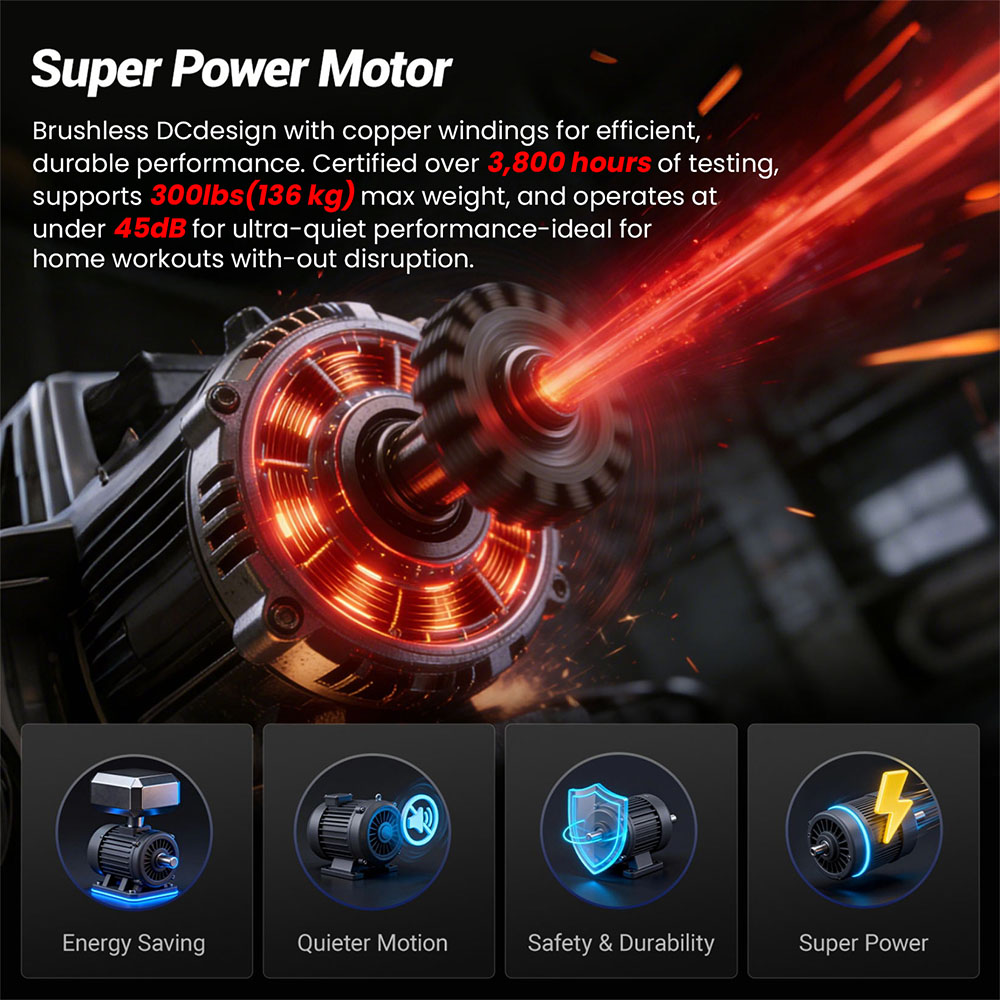 EviTrend Z1F 3-in-1 Foldable Treadmill with 16% Incline, 3 Manual Incline Levels, 2.5HP Quiet Brushless Motor, 10km/h Max Speed, 136kg Capacity, 39cm Wide Running Belt, 6 Shock Absorbers, LED Display, for Home & Office