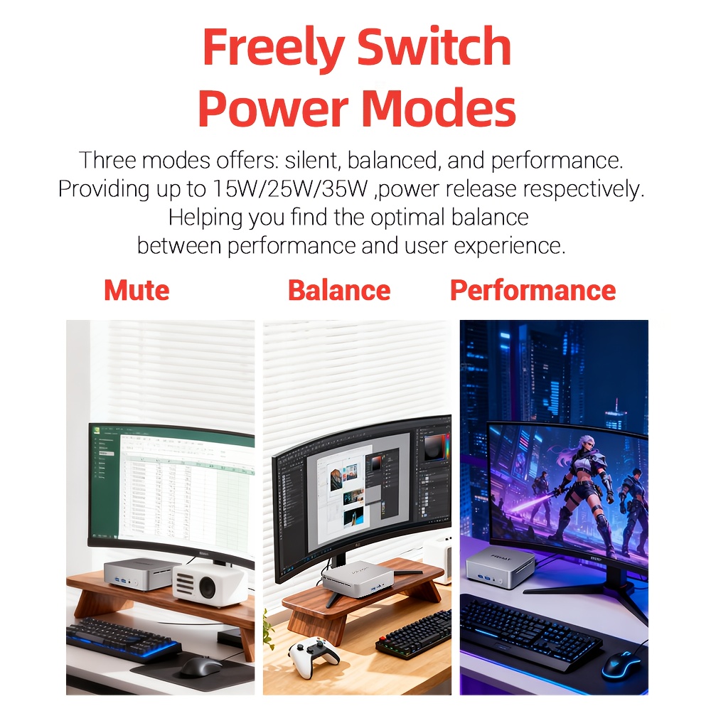 FIREBAT R2 Mini-PC, AMD Ryzen 5 3500U 4-Kern, max. 3,7 GHz, 16 GB RAM, 512 GB SSD, 2 x HDMI Dual-4K-Display, WiFi 5, Bluetooth 4.2, 1 x USB-C, 2 x USB 3.2, 2 x USB 2.0, 1 x RJ45, 1 x Audio-Buchse