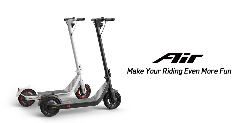 INMOTION Air Elektroroller, 350-W-Motor (720 W Spitzenleistung), 270-Wh-Akku, 10-Zoll-Luftreifen, 30 km/h H&ouml;chstgeschwindigkeit, 35 km Reichweite, elektronische und Trommelbremsen, 120 kg Zuladung