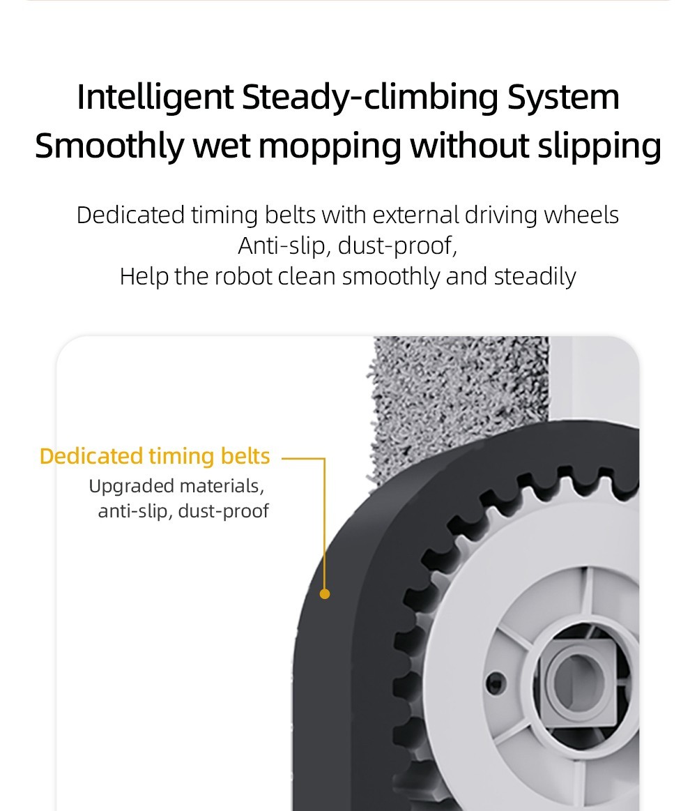 Refurbished Liectroux YW509 Robot Window Vacuum Cleaner, Double Water Spray, 3000Pa Suction Power, Laser Sensor Anti-fall, 3 Cleaning Modes, Intelligent Path Planning, Low Noise, Remote Control - White