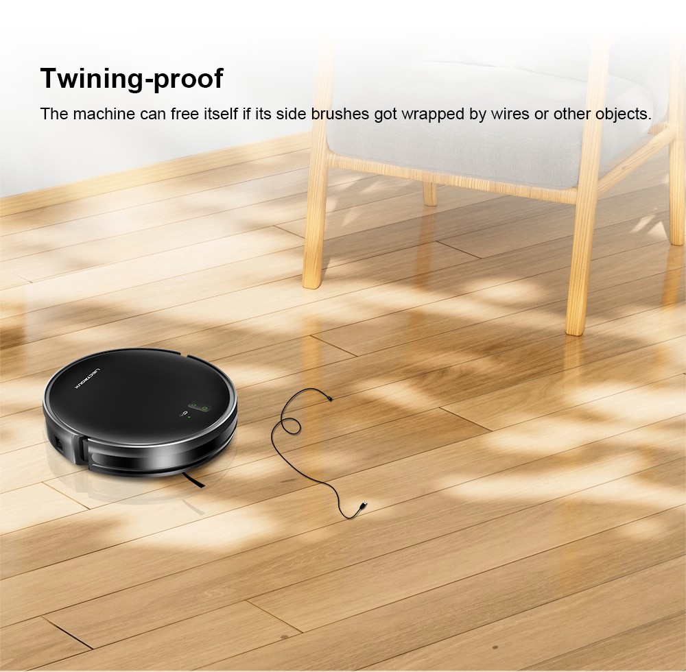 Refurbished Liectroux L200 Robot Vacuum Cleaner, Max 4000Pa Suction, Smart Mapping, 230ml Electric Control Water Tank, Up to 120 Mins Runtime, APP/Voice Control, Lower Noise