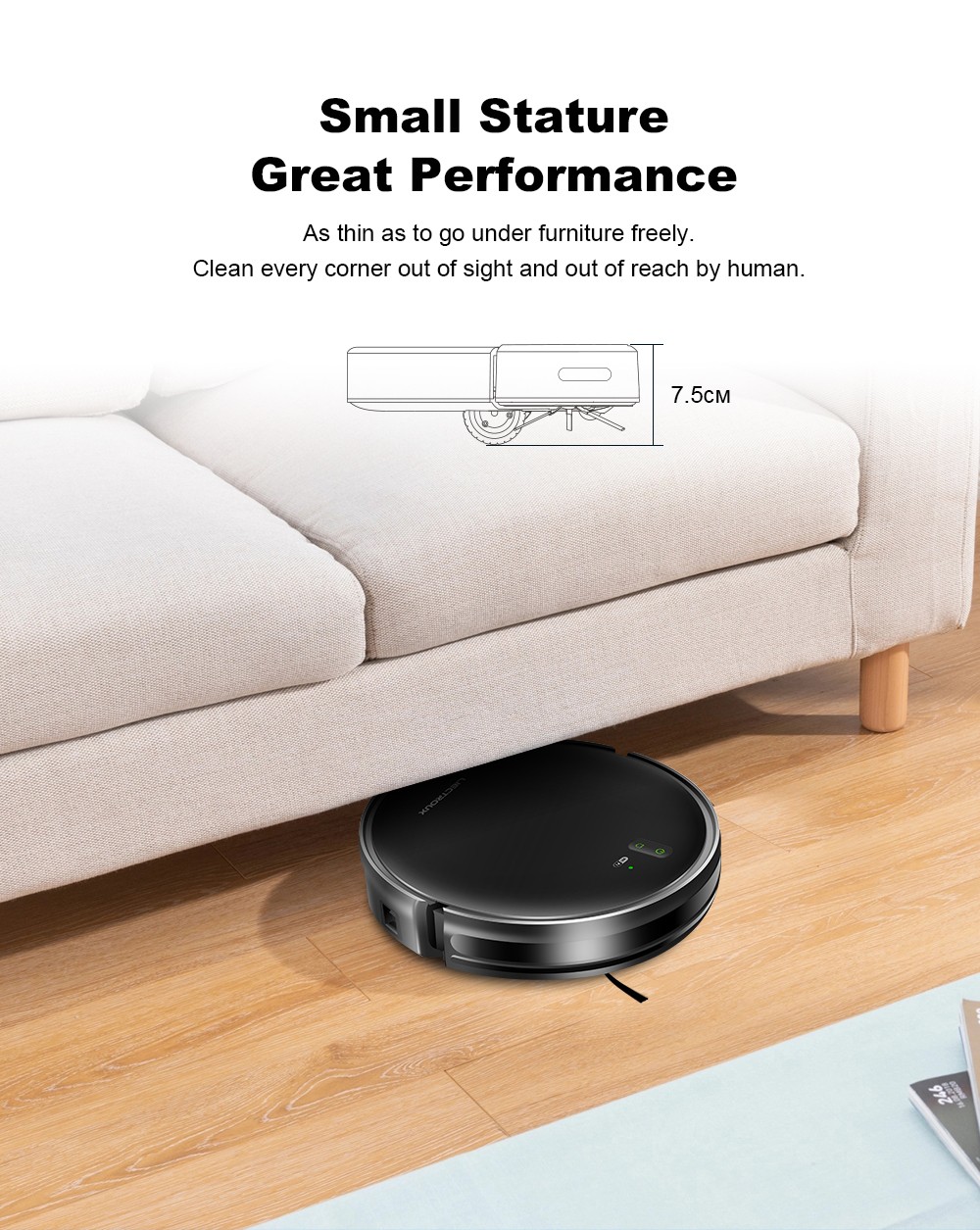 Refurbished Liectroux L200 Robot Vacuum Cleaner, Max 4000Pa Suction, Smart Mapping, 230ml Electric Control Water Tank, Up to 120 Mins Runtime, APP/Voice Control, Lower Noise
