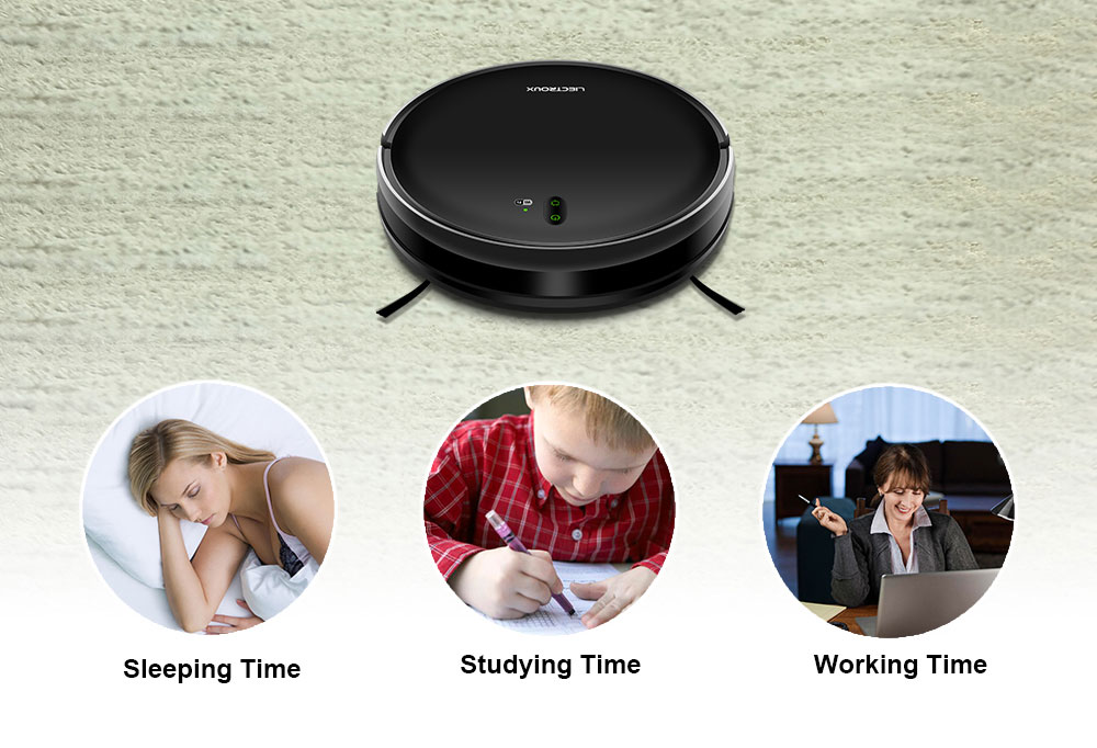 Refurbished Liectroux L200 Robot Vacuum Cleaner, Max 4000Pa Suction, Smart Mapping, 230ml Electric Control Water Tank, Up to 120 Mins Runtime, APP/Voice Control, Lower Noise