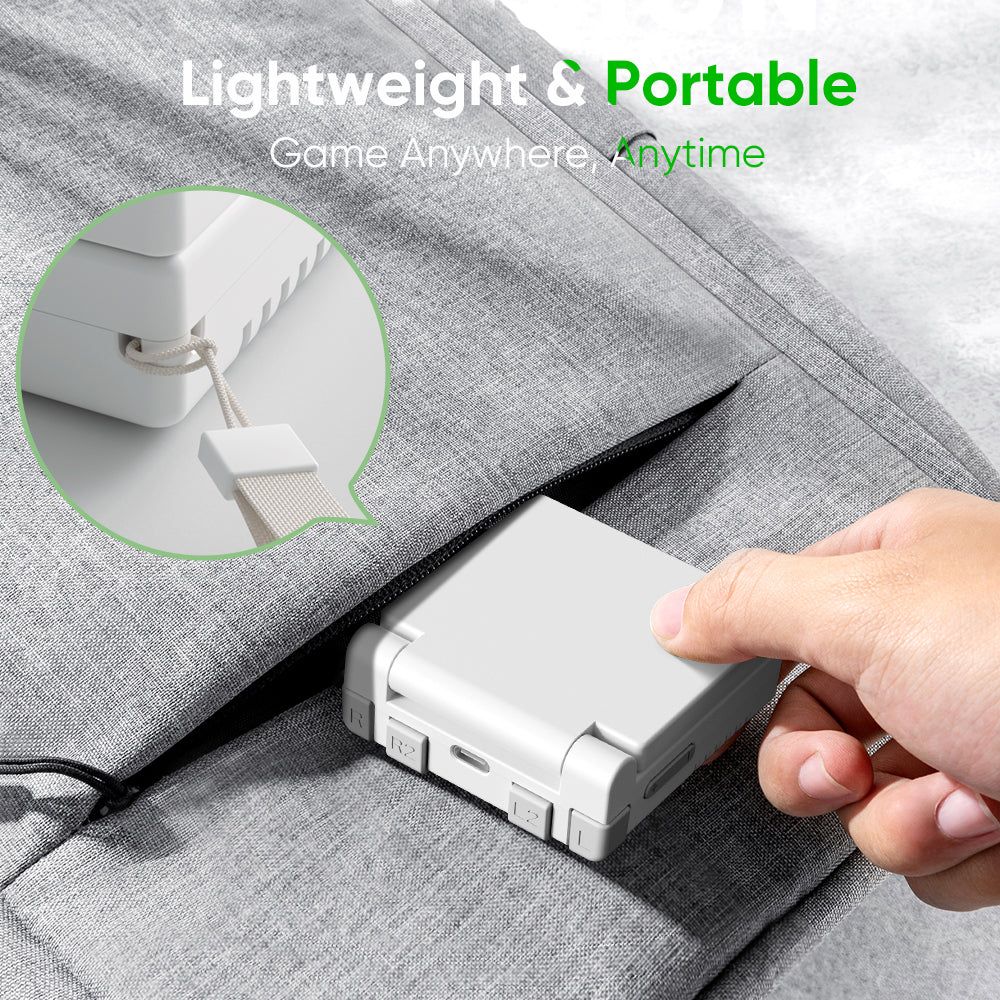 Miyoo Mini Flip Game Console, 2.8 inch 750x560 IPS Screen, 64GB TF Card, 2.4G WiFi, Linux System, 2500mAh Battery - Black