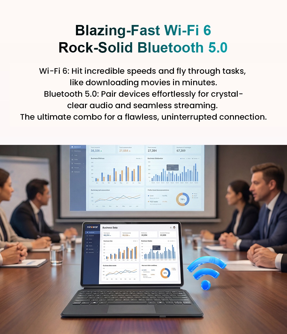 Ninkear S13 2-in-1 Touchscreen Laptop, 13'' 2.5K IPS 2560&times;1600 displej, Intel Core Ultra 5 115U, 16 GB DDR5 RAM, 1 TB PCIe SSD, WiFi 6, podsvietená klávesnica, ultratenký konvertibilný tablet