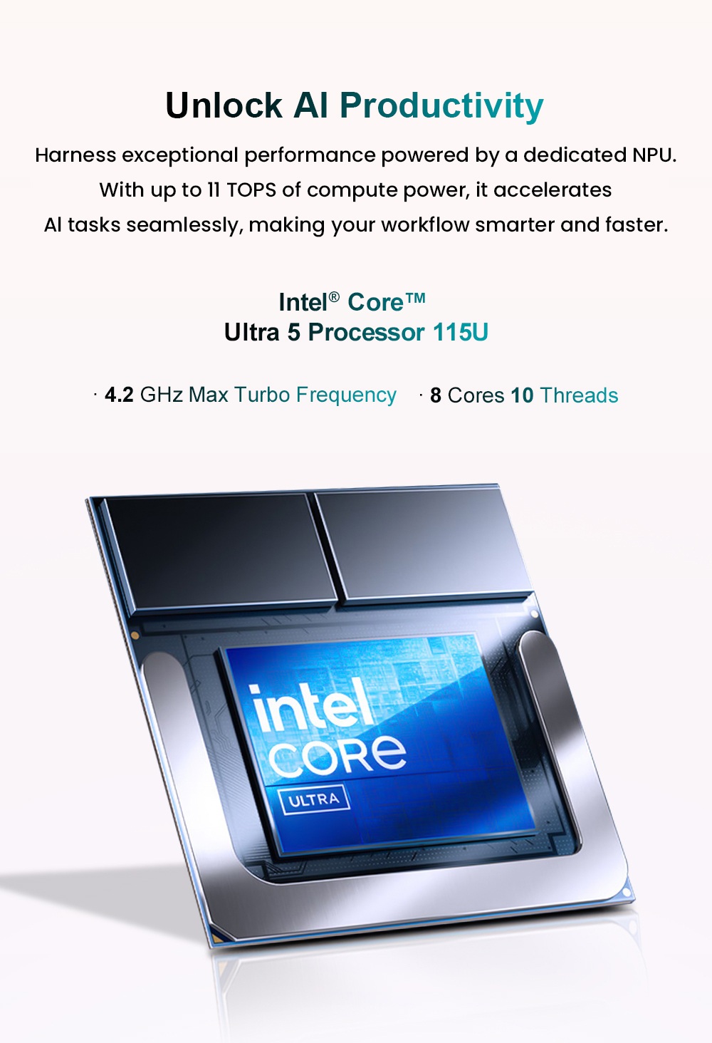 Ninkear S13 2-v-1 notebook s dotykovou obrazovkou, 13'' 2.5K IPS 2560&times;1600 displej, Intel Core Ultra 5 115U, 16 GB DDR5 RAM, 1 TB PCIe SSD, WiFi 6, podsvietená klávesnica, ultratenký konvertibilný tablet