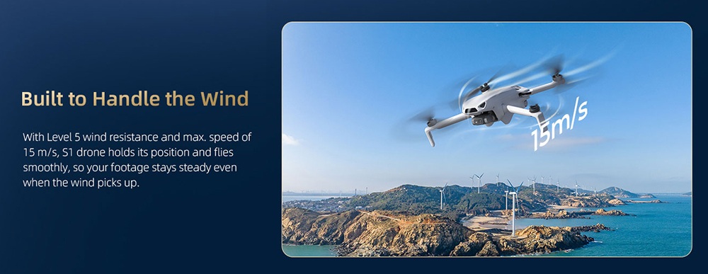 Skyrover S1 Mini Drone with Camera 4K/60fps Video, 3-Axis Gimbal Stabilization, 39,000ft Video Transmission, 40-Min Flight Time, Under 249g, Auto Track