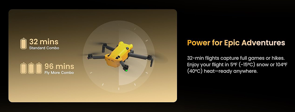Skyrover X1 Combo Mini Drone with 3 Batteries, 4K Camera, 8K Photo Resolution, 50,000ft Transmission Range, Under 249g, 360&deg; Obstacle Avoidance, Up to 96-Min Flight Time - Gray