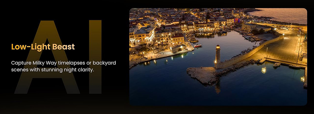 Skyrover X1 Combo Mini Drone with 3 Batteries, 4K Camera, 8K Photo Resolution, 50,000ft Transmission Range, Under 249g, 360&deg; Obstacle Avoidance, Up to 96-Min Flight Time - Yellow