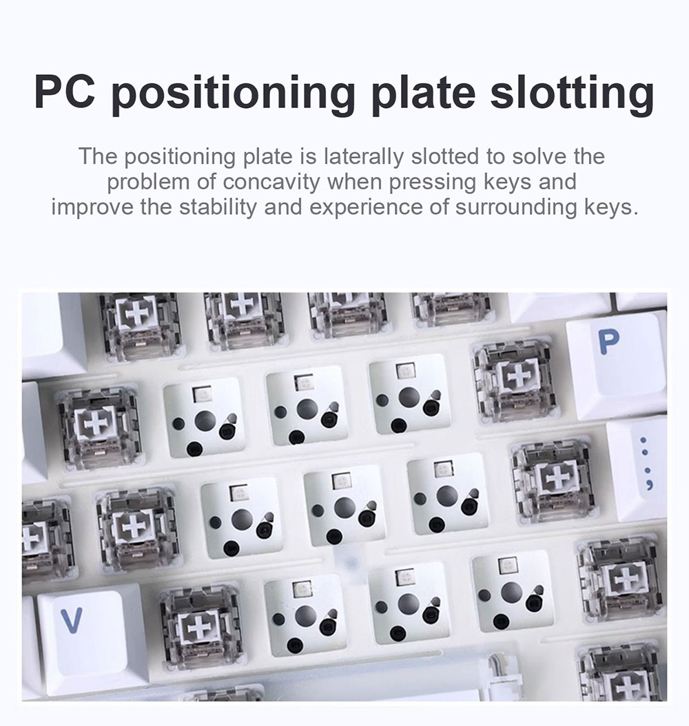 AULA F87 87 Keys Compact TKL Gasket Hot-Swappable Gaming Keyboard