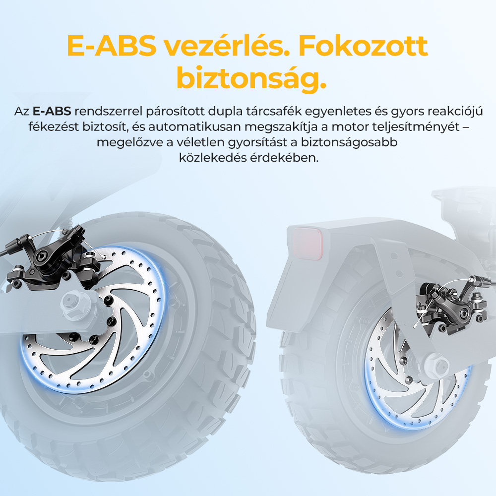 Ausom Gosoul 2 Pro roller hátsó lámpája