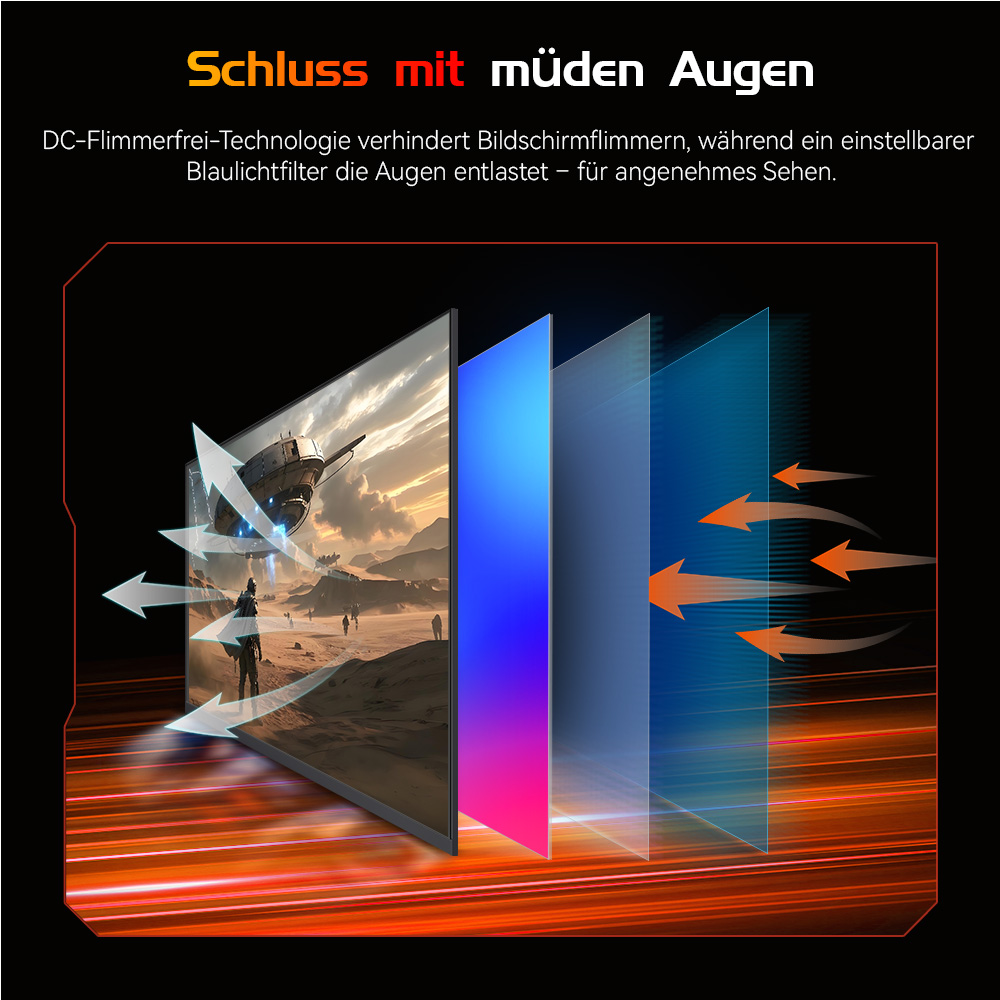 TITAN ARMY P276MS Gaming-Monitor, 27