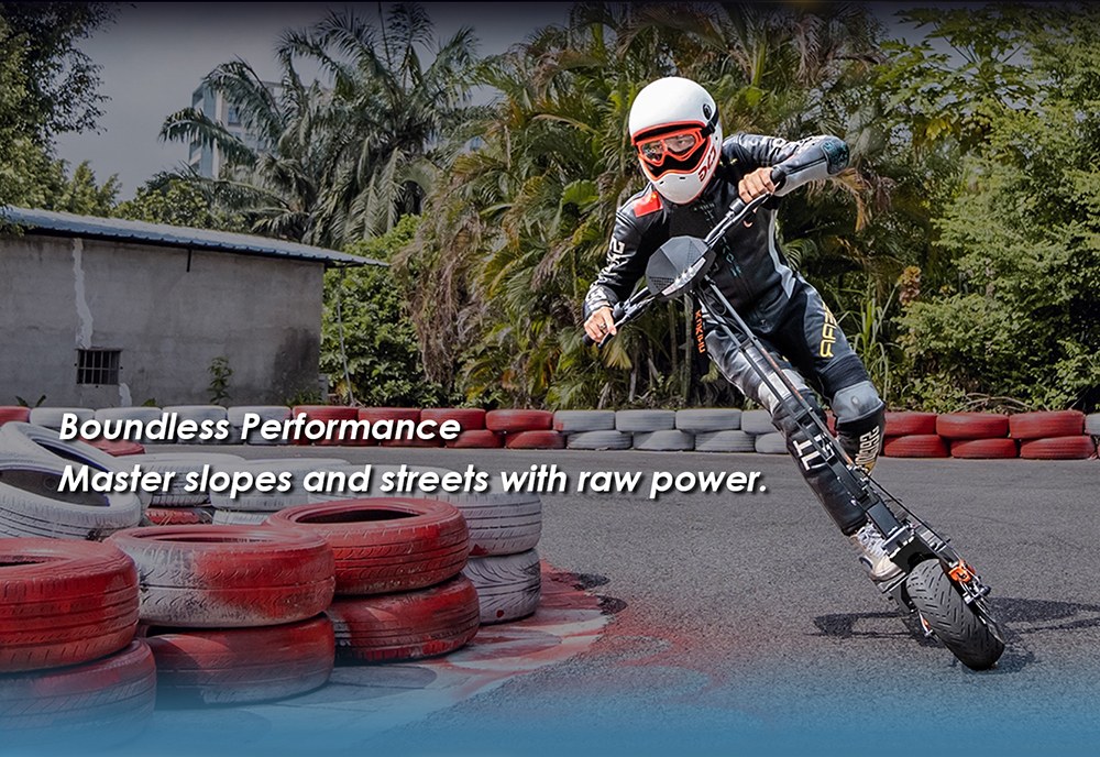 KuKirin G4 Electric Scooter, 2000W Motor, 60V 20Ah Battery, 11 inch Tires, 70km/h Max Speed, 75km Range, Front & Rear Disc Brakes, Four-arm Shock Absorber