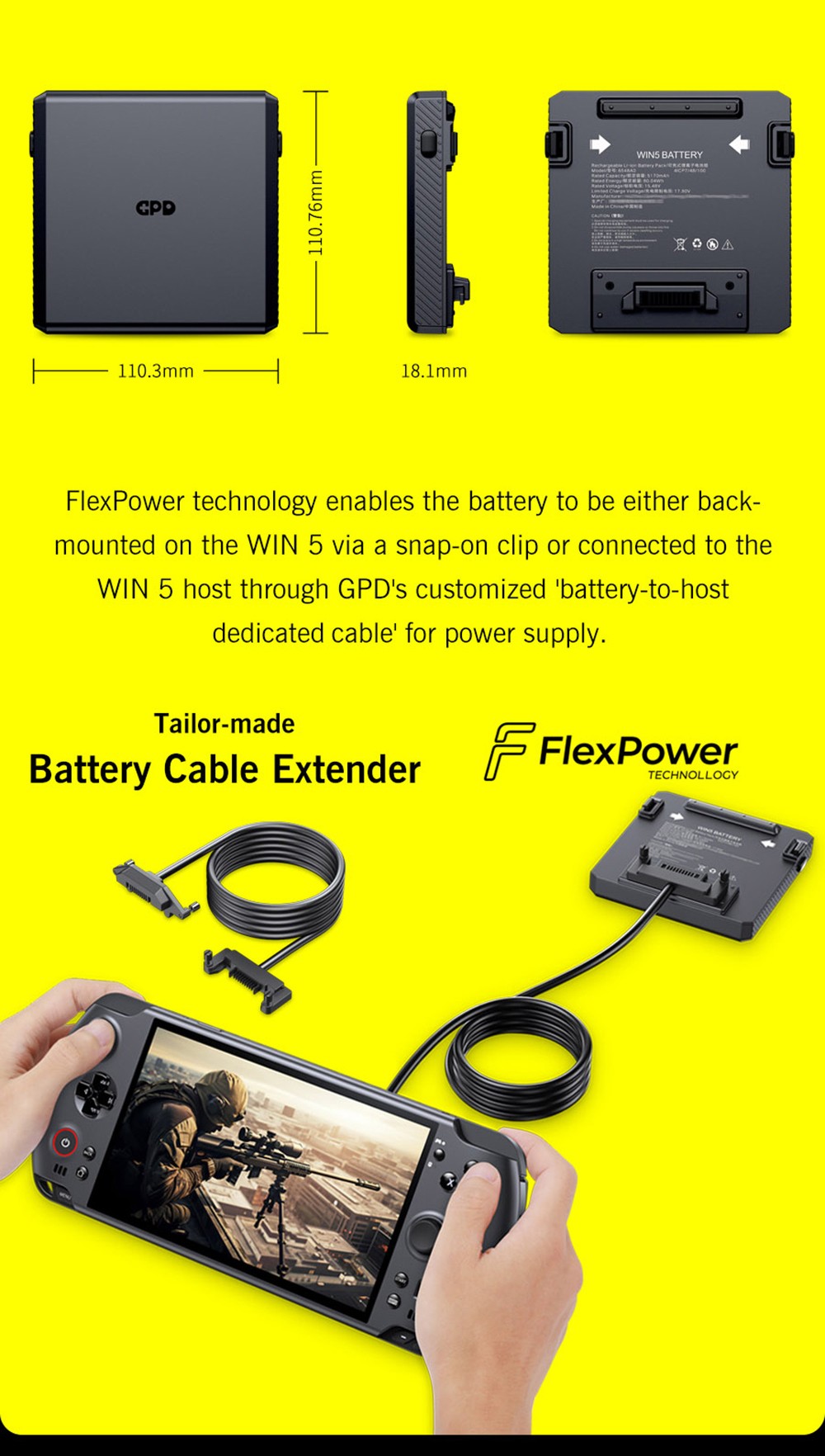 GPD WIN 5 Handheld Gaming PC, 7