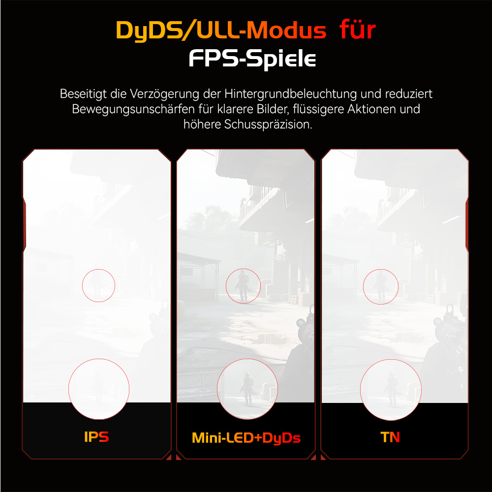 TITAN ARMY P276MS Gaming-Monitor, 27